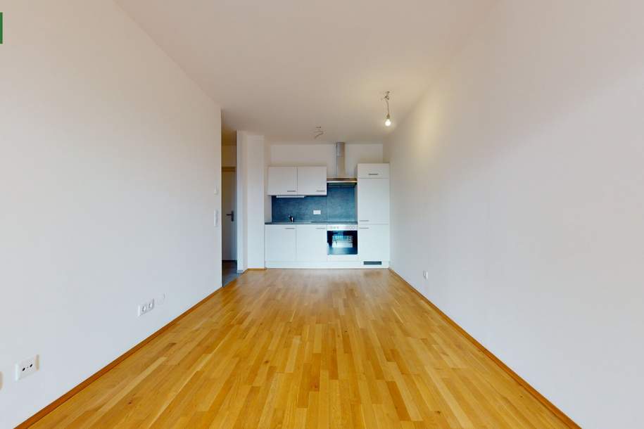 Hochwertige 2-Zimmer-Wohnung im Grazer Bezirk Puntigam - Wohnen im Brauquartier!, Wohnung-miete, 649,94,€, 8055 Graz(Stadt)