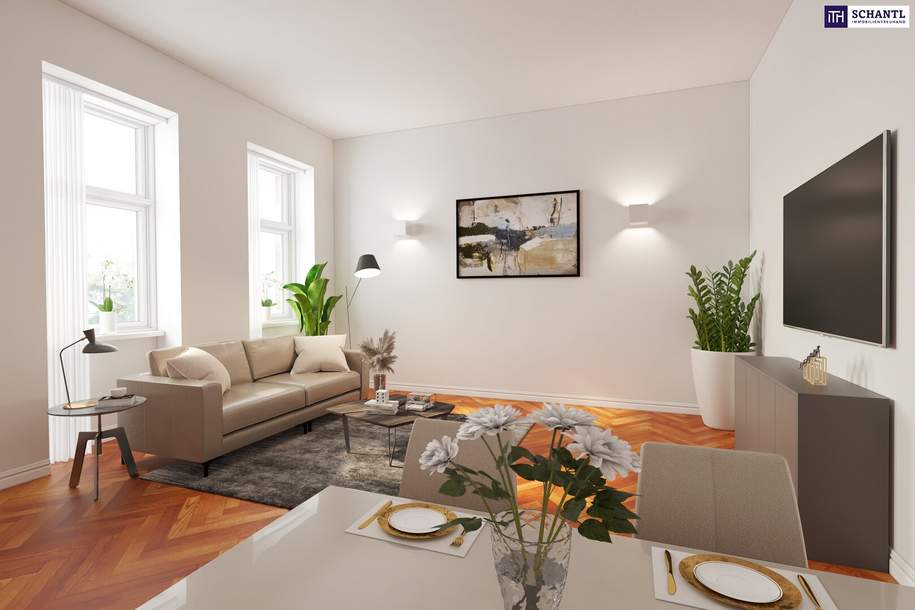 Erstbezug nach Sanierung - Jetzt zugreifen! Hier will ich leben - Traumhaus! Frisch sanierte 2-Zimmer in TOP Lage in 1150 Wien! Beste Infrastruktur und Anbindung!, Wohnung-kauf, 279.000,€, 1150 Wien 15., Rudolfsheim-Fünfhaus