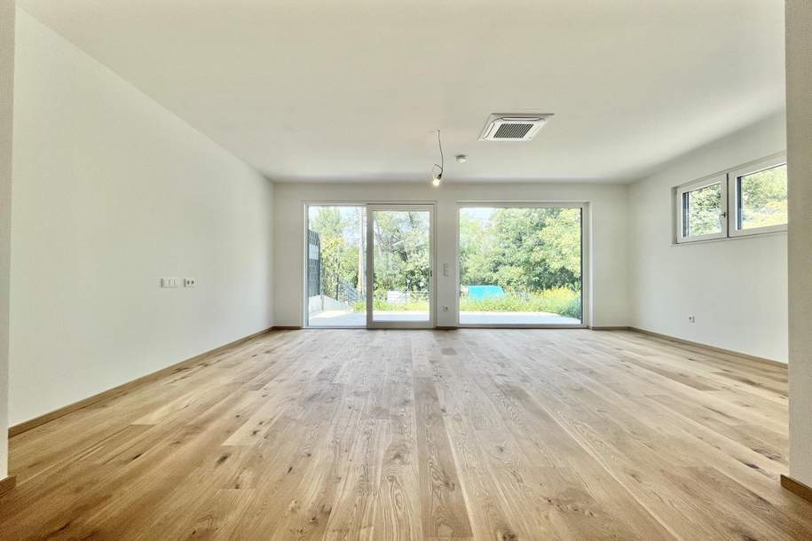 Einfamilienhaus mit Dachterrasse am oberen Mühlwasser | Erstbezug, Haus-kauf, 1.249.900,€, 1220 Wien 22., Donaustadt