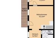 Gemütliche 2-Zimmer-Altbauwohnung mit Balkon und top Infrastruktur!