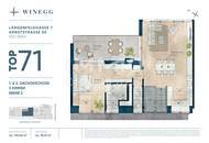 PROVISIONSFREI - Maisonette-Wohnung der Extraklasse! - 3-Zimmer-Dachgeschoss mit großzügiger Terrasse