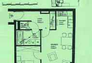 Zentral gelegene 2-Zimmer-Wohnung mit Loggia in den ruhigen Innenhof!