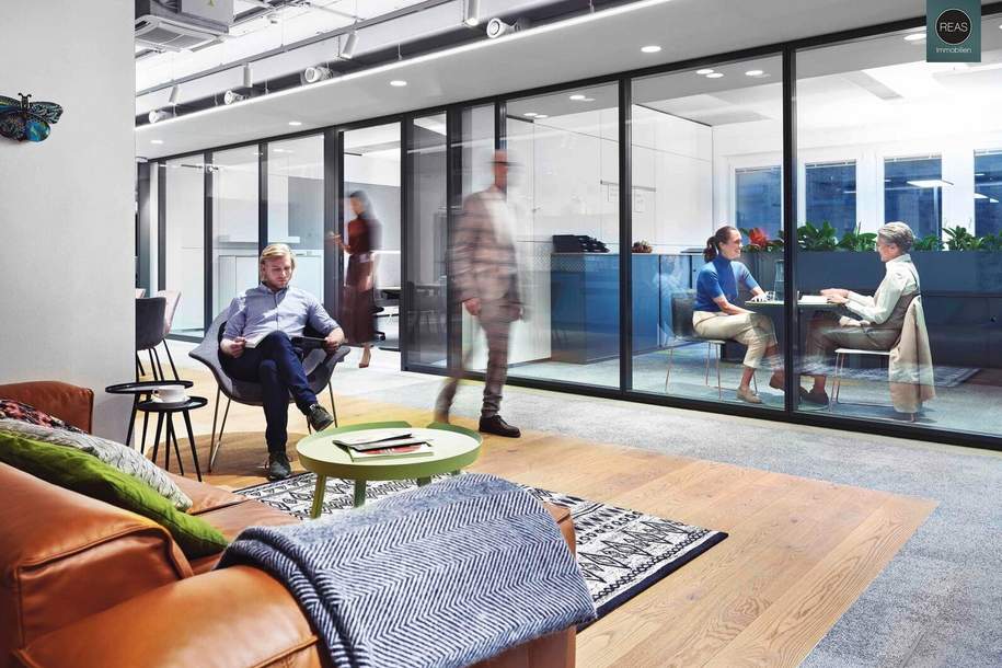 Topmodernes Büro mit bester Infrastruktur! Garagen verfügbar!, Gewerbeobjekt-miete, 5.497,00,€, 1030 Wien 3., Landstraße