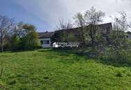Rarität in Thermennähe! Altes Bauernhaus in unverbaubarer, ruhiger, sonniger Lage mit großem Baulandgrundstück, Wald und Wiese