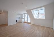 ASG IV-Qualitatives Wohnen in urbaner Lage: fantastischer 2-Zimmer Dachgeschoss-ERSTBEZUG mit BALKON! Provisionsfrei!