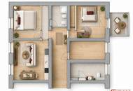 Helle 3-Zimmer Wohnung mit Balkon in Graz, 61m², Fertigstellung 01.01.27