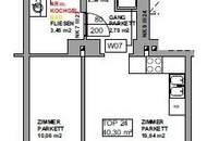 kompakte 2-Zimmer Wohnung in ruhiger Lage