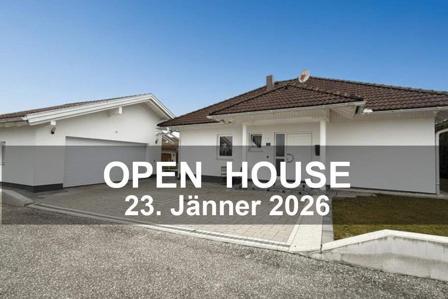 Bungalow mit großzügigem Nebengebäude, Terrasse und nachhaltiger Heiztechnik, Haus-kauf, 398.000,€, 4951 Braunau am Inn