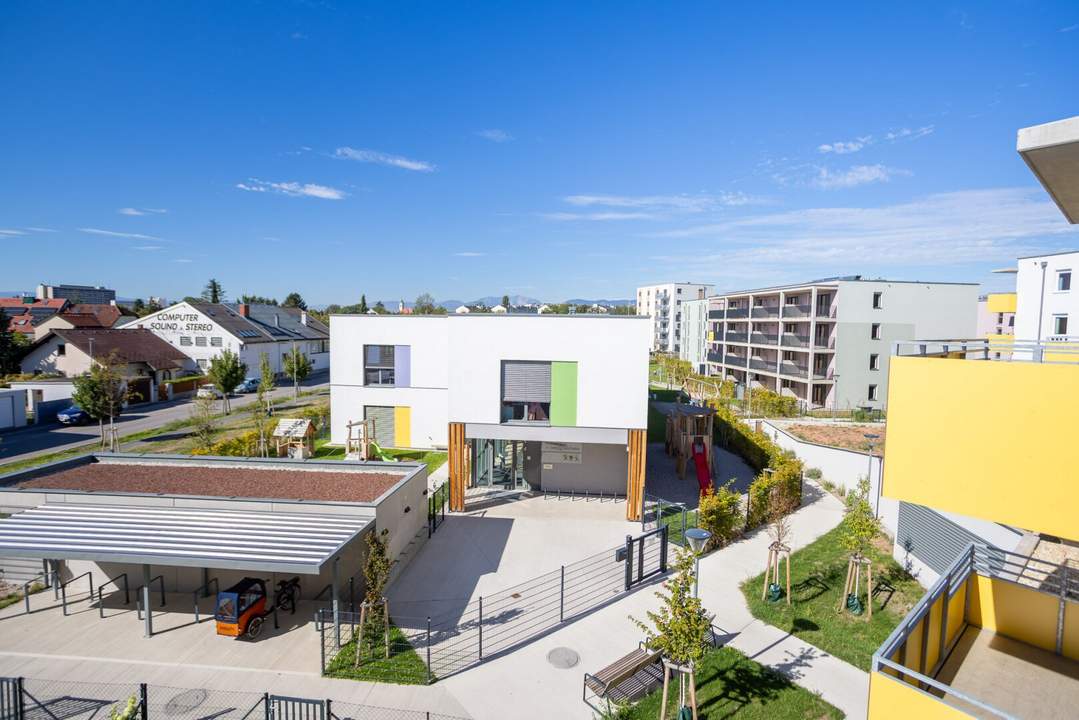 ERSTBEZUG „ein viertel grün“ in Wiener Neustadt - ein Traum für Familien - 4 Zimmerwohnung in zentraler Lage mit Balkon