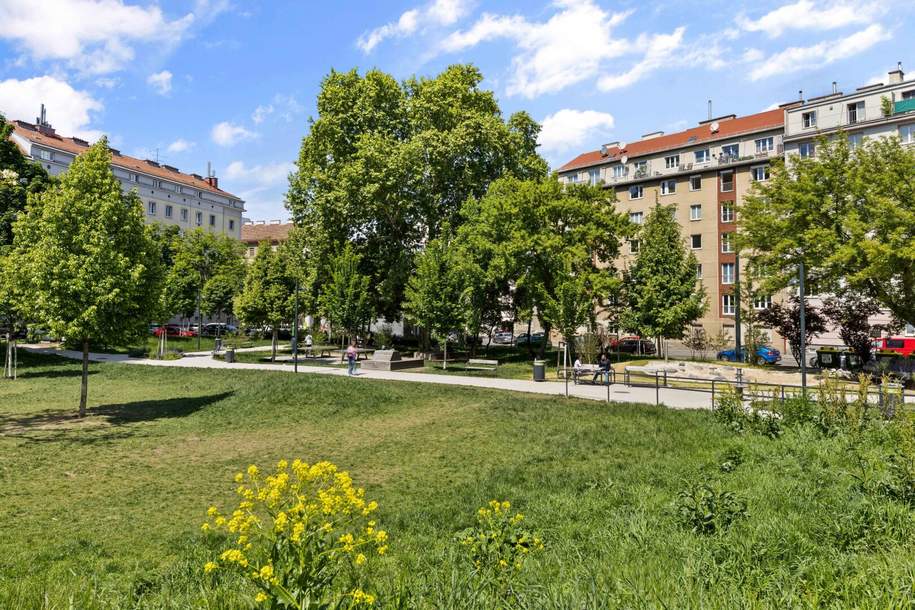 GRÜNER, UNVERBAUBARER AUSBLICK - frisch RENOVIERTE 3 Zimmer Neuwohnung, Wohnung-kauf, 285.000,€, 1120 Wien 12., Meidling