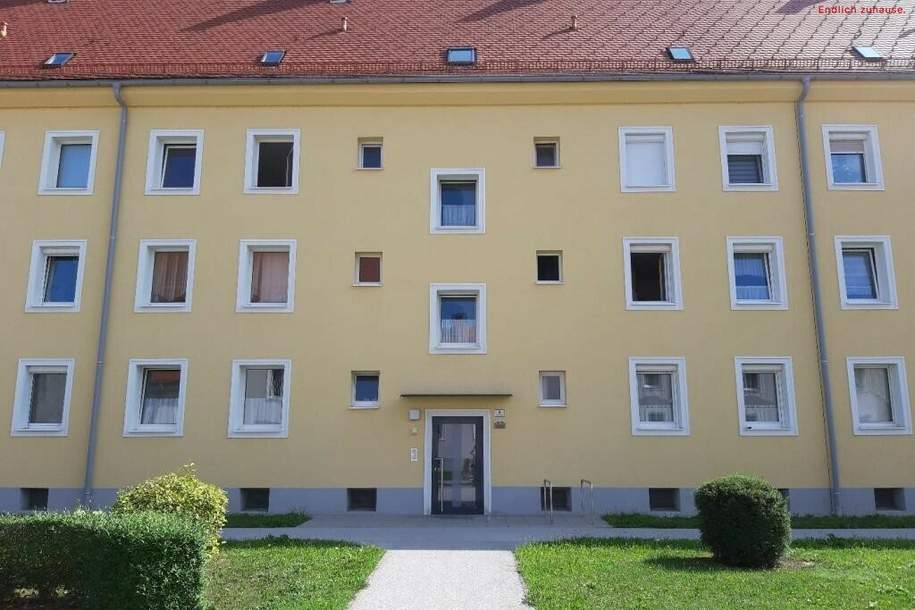 Attraktive 3-Zimmer-Wohnung in Münichholz: praktisch geschnitten, sonnig und einladend, mit idealer Lage, ausgezeichneter Infrastruktur! Ab sofort beziehbar und unbefristeter Mietvertrag!, Wohnung-miete, 500,45,€, 4400 Steyr(Stadt)