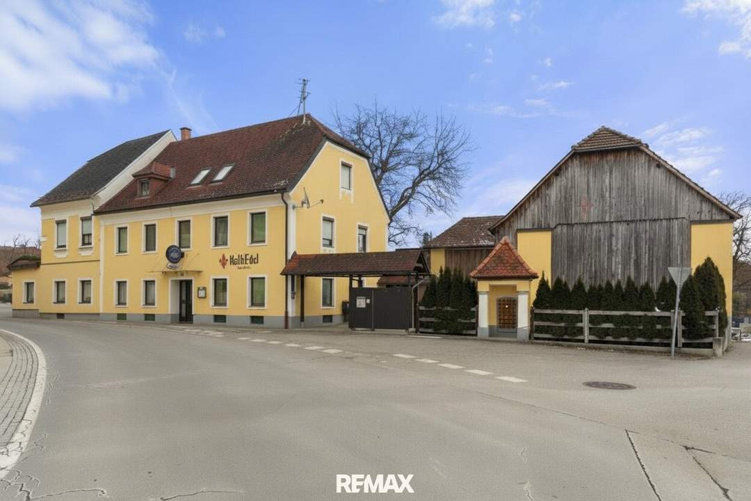 Traditionsreicher Gasthof „HalbEdel“ mit Eventstadl & Appartements in St. Michael bei Wolfsberg im Lavanttal
