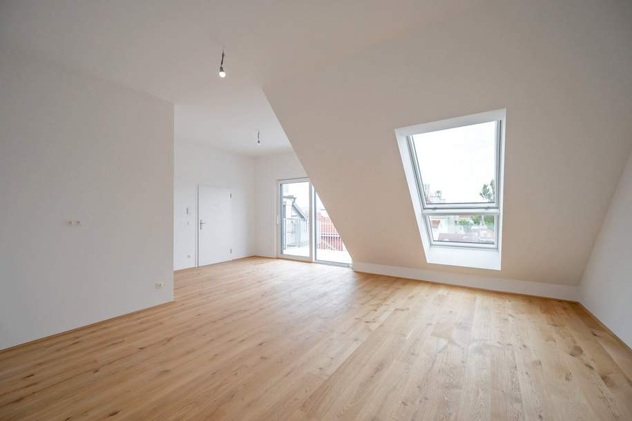 ++FonteFlats++ Fantastic 3-room attic FIRST OCCUPANCY with great roof terrace - near Hauptbahnhof/Central Station, Wohnung-kauf, 498.900,€, 1100 Wien 10., Favoriten