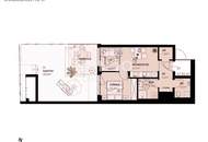 Urbanes Wohnen nahe Alte Donau – kompakte 2-Zimmer Wohnung mit großzügigem Balkon