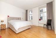 Stilvolle Altbauwohnung mit Blick auf den Passauer Platz – Wohnen im Herzen der Wiener Innenstadt