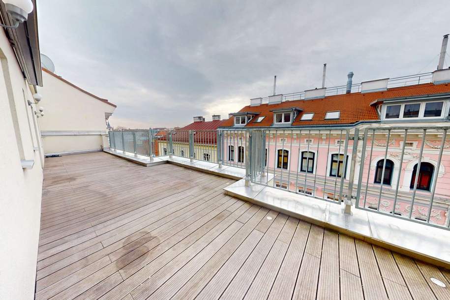 Das gesamte Dachgeschoss für Sie allein!, Wohnung-miete, 2.495,00,€, 1160 Wien 16., Ottakring
