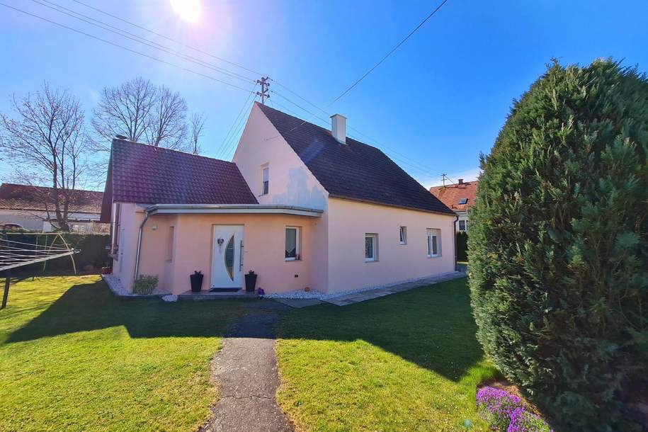 Mediterranes Wohngefühl im Südburgenland – Einfamilienhaus mit Garten in Dobersdorf zur Miete, Haus-miete, 1.255,00,€, 7571 Jennersdorf