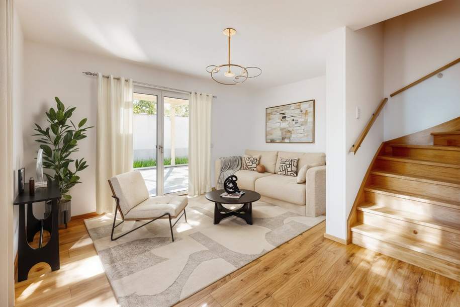 Exklusive Reihen- und Doppelhäuser am idyllischen Hunyadi Park mit Blick in den Park im ALTORT MARIA ENZERSDORF!, Haus-kauf, 682.700,€, 2344 Mödling