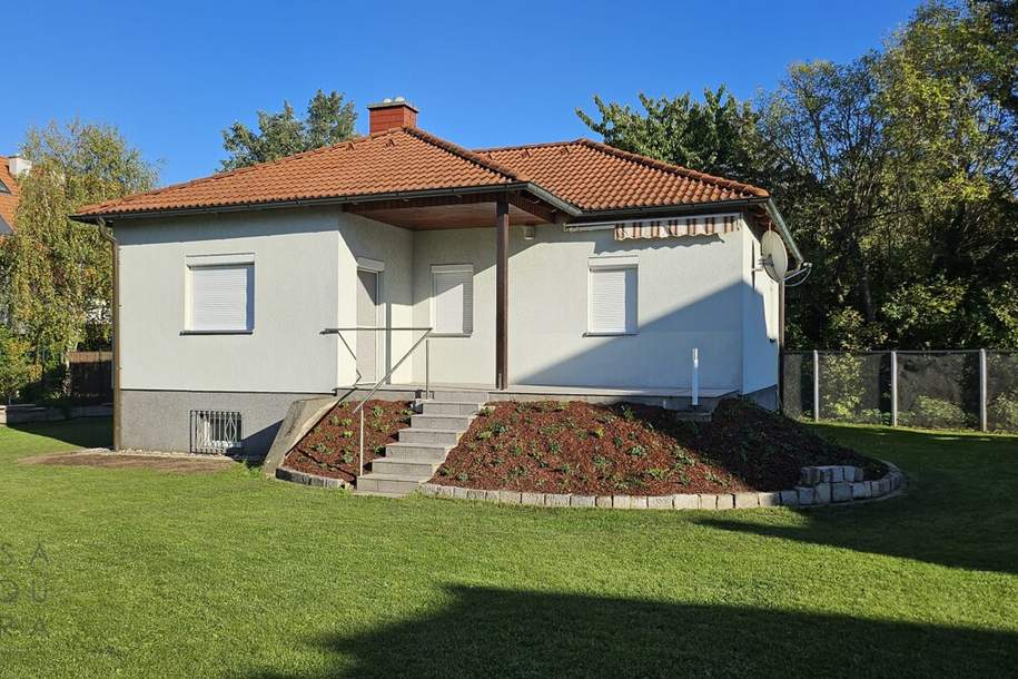 EINFAMILIENHAUS MIT GROSSEM GRUNDSTÜCK IN RUHIGER LAGE – DONAUTURM, Haus-kauf, 499.000,€, 1210 Wien 22., Donaustadt