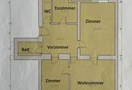 3 ½ Zimmer-Altbauwohnung im Herzen der Stadt!