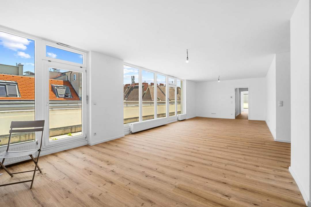 3-Zimmer Dachgeschoßwohnung mit Terrasse im Herzen von 1030 Wien!