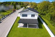 NEUBAU-ERSTBEZUG in Bad Sauerbrunn – modernes Einfamilienhaus mit Garten, Terrasse, Carport &amp; Top-Ausstattung!