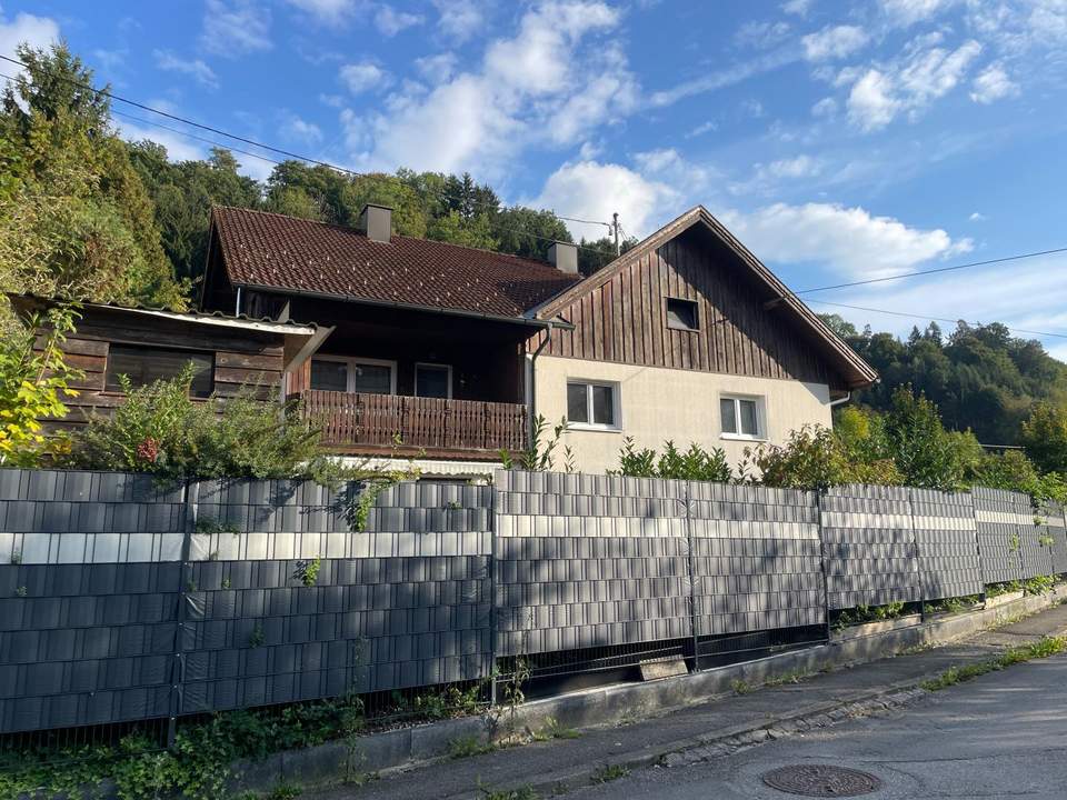 Geräumiges Einfamilienhaus mit Burgblick