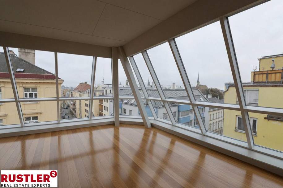 Erstbezug! Dachgeschosswohnung mit 44 m² großer Dachterrasse in bester Lage - Nähe Kutschkermarkt, Wohnung-kauf, 995.000,€, 1180 Wien 18., Währing