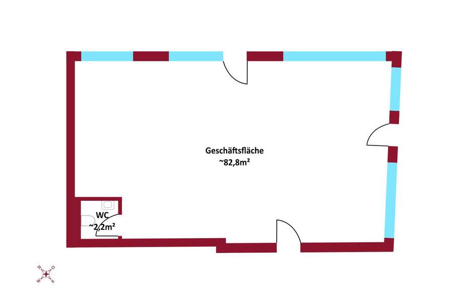 Neubauprojekt/Erstbezug | Energieeffizienz durch Luftwärmepumpe - 3fach Verglasung - Fußbodenheizung I ca. 120m² Dachterrasse I Hochwertige Ausstattung, Gewerbeobjekt-miete, 1.250,28,€, 1230 Wien 23., Liesing