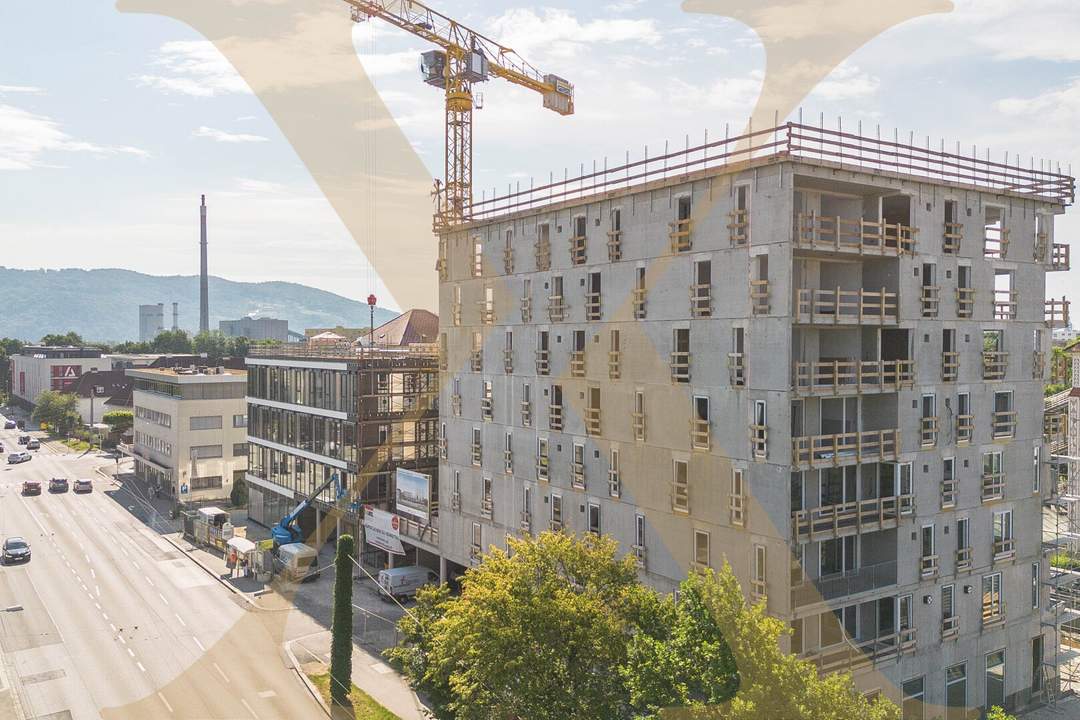 Einzigartige Neubau Geschäfts-/Gastrofläche im Neubauprojekt "Med Cube Linz Mitte" zu vermieten!