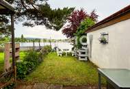 BADEHAUS mit PRIVATSTEG Superädifikat am Neufelder See I > Uferparzelle < NEUE PREISGESTALTUNG!