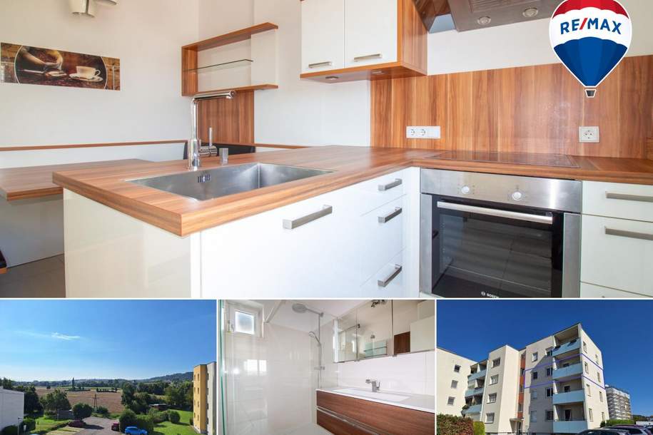 3 Zimmer Eigentumswohnung – bezugsfertig mit Tiefgarage, Wohnung-kauf, 279.000,€, 4210 Urfahr-Umgebung
