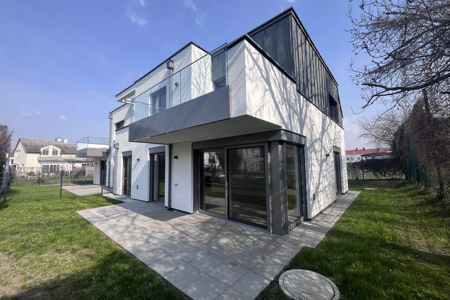 Erstbezug !!! Traumhafte Doppelhaushälfte - mit 5 Zimmern, Garten, Wohnkeller und Stellplätzen!, Haus-kauf, 887.000,€, 2353 Mödling