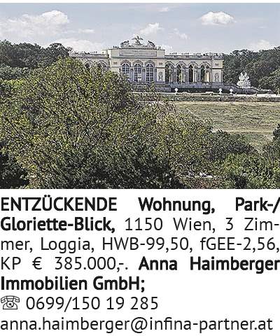 ENTZÜCKENDE Wohnung, Park-/