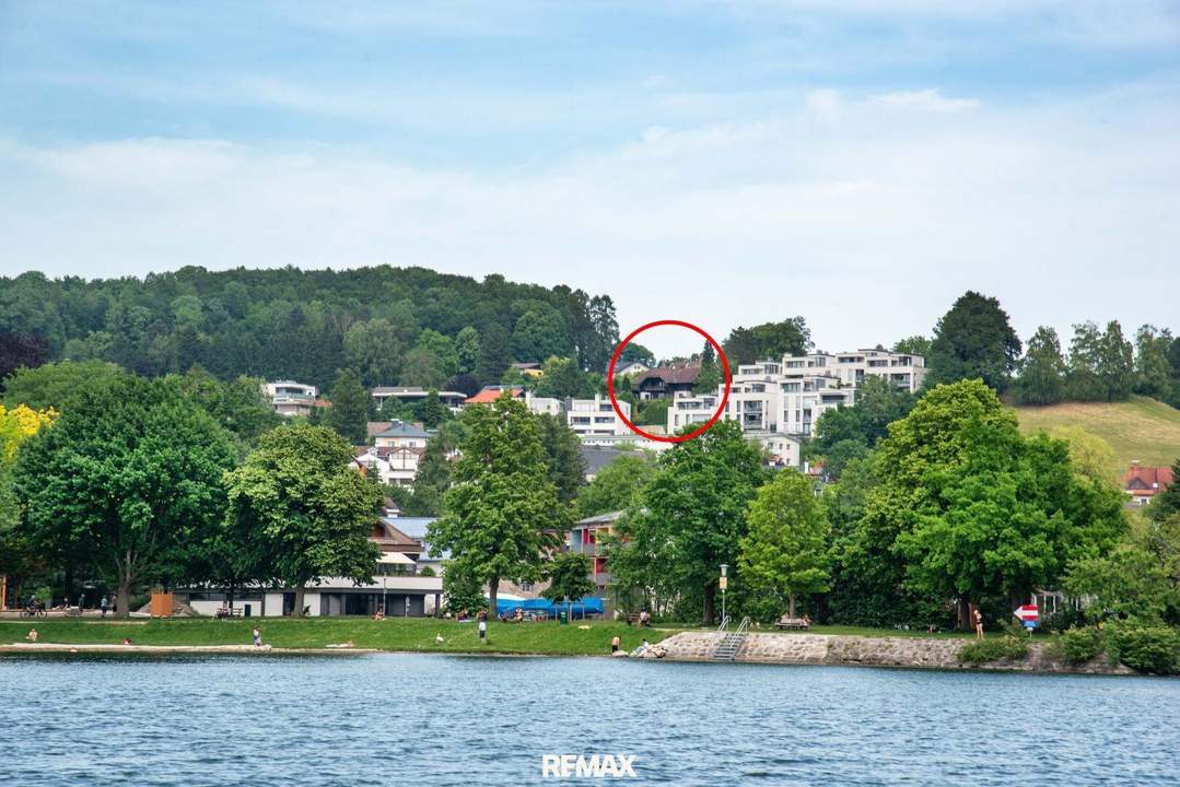 Charmantes Anwesen mit Panoramablick und Ruhelage am Traunsee