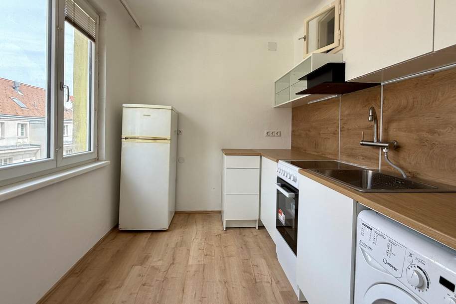 Praktische 1-Zimmer Wohnung im 4. Liftstock, Wohnung-miete, 698,00,€, 1120 Wien 12., Meidling