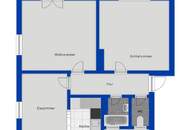 Helle 3-Zimmer-Wohnung mit Gestaltungspotenzial in Bad Aussee