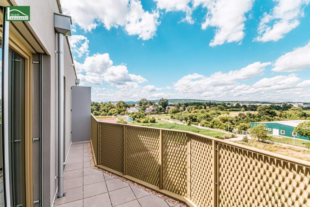Traumhafte 2.Zimmer-Wohnung mit Balkon und bezaubernden Fernblick in Grün-Ruhelage mit toller Ausstattung - Provisionsfrei