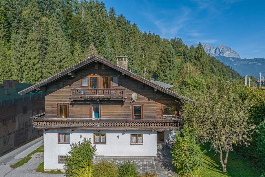 Grundstück mit Altbestand und teilweise Freizeitwohnsitz, Grund und Boden-kauf, 1.375.000,€, 6370 Kitzbühel