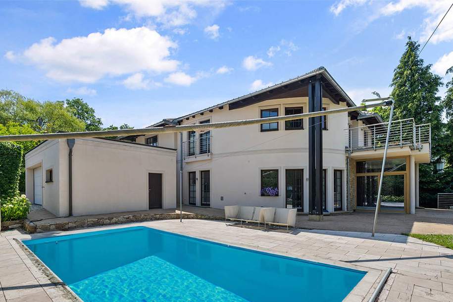 Villa zum Verlieben! Großzügiges Wohnerlebnis und architektonische Raffinesse, Haus-kauf, 2.700.000,€, 1140 Wien 14., Penzing