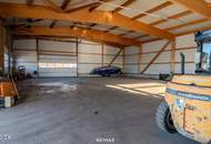 Halle mit Verladerampen