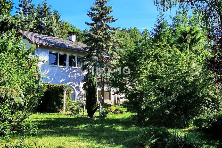 Einfamilienhaus in traumhafter Südhanglage am Waldrand mit 1.743 m² Grundstück &amp; Panoramablick, Haus-kauf, 423.000,€, 2754 Wiener Neustadt(Land)
