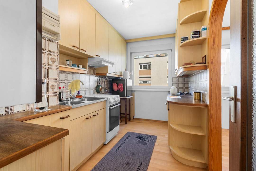 Gemütliche 3-Zimmer-Wohnung in zentraler Lage nahe der Stadthalle.