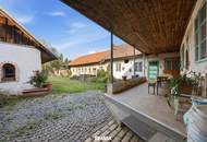 Historisches Jahrhundertwende-Bauernhaus mit uneinsehbarem Innenhof und großem Potenzial im idyllischen Pulkautal!