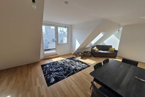 Moderne 2 Zimmer DG-Wohnung mit Klimaanlage, Terrasse und hochwertiger moderner Ausstattung - Siegfriedgasse, Wohnung-kauf, 325.000,€, 1210 Wien 22., Donaustadt