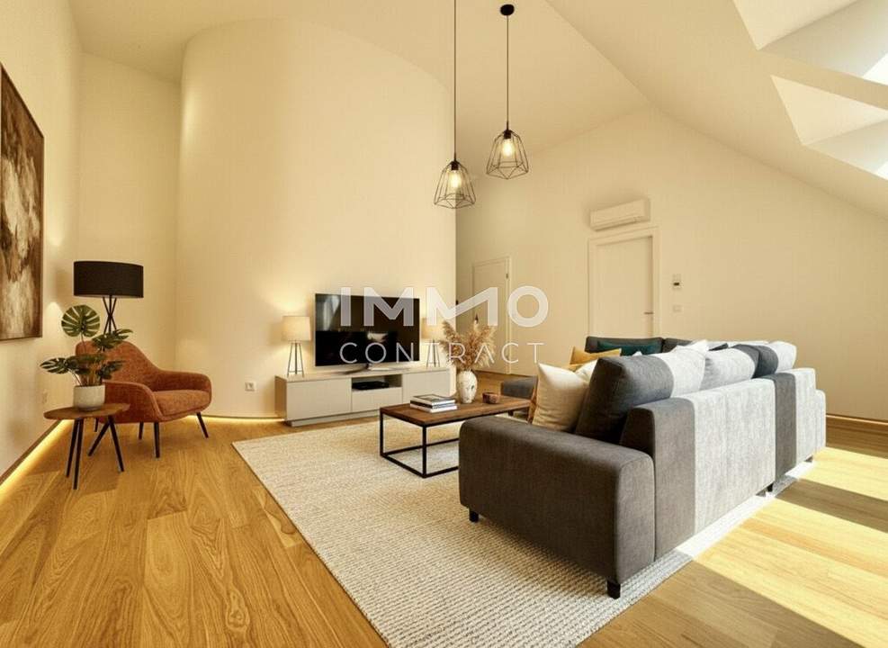 Wohnen auf höchstem Niveau: Luxus-Penthouse mit 3,60 m Raumhöhe und 4 Zimmern