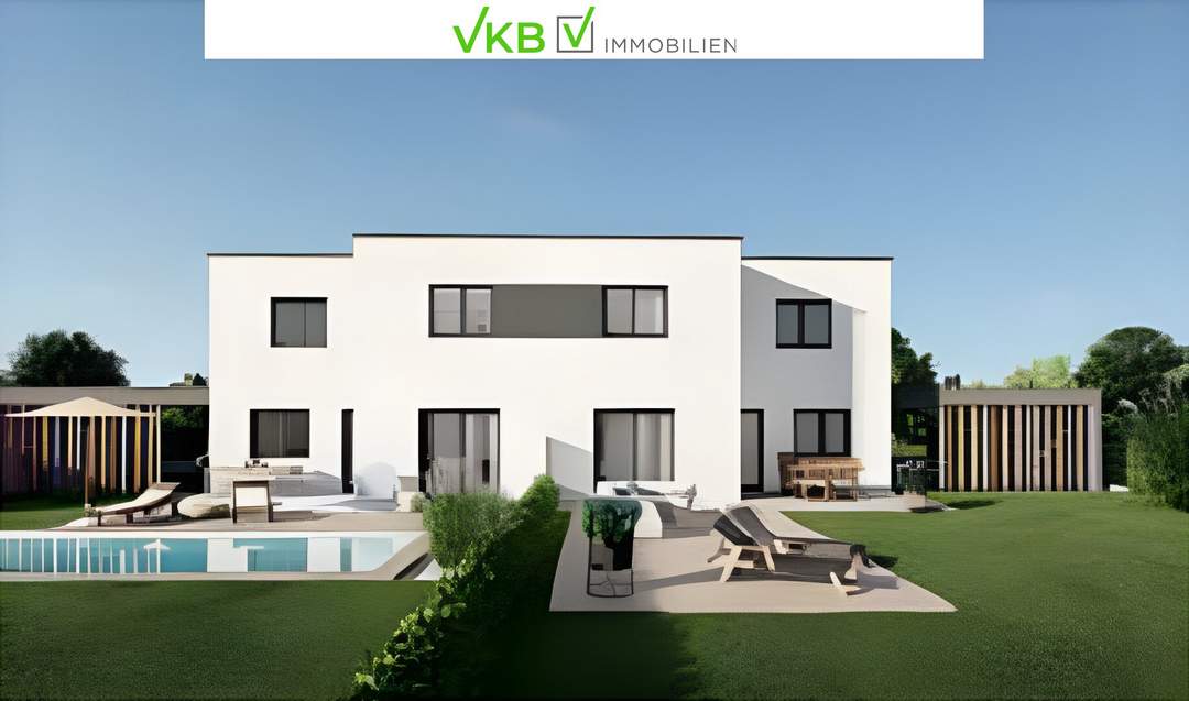 Neubauprojekt: Moderne Ziegelmassiv-Doppelhaushälfte in Ruhelage am Pöstlingberg!