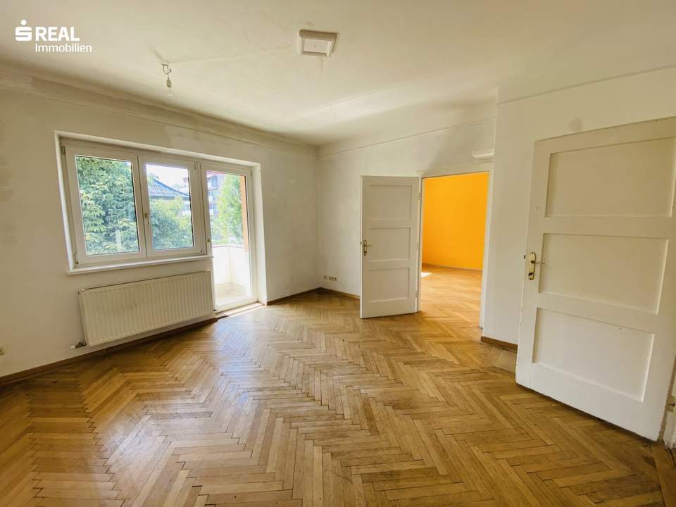3-Zimmer-Wohnung mit Westbalkon in Lehen