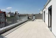 SKYLINEBLICK - MAISONETT DACHGESCHOSSWOHNUNG MIT TERRASSE UND LOGGIA - NÄHE U3