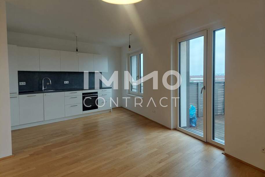 Moderne Neubauwohnung direkt an der U2 Aspernstraße Wonkaplatz 5, Wohnung-miete, 1.070,00,€, 1220 Wien 22., Donaustadt